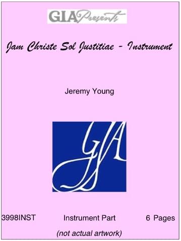 Jam Christe Sol Justitiae - 楽器 - ジェレミー・ヤング