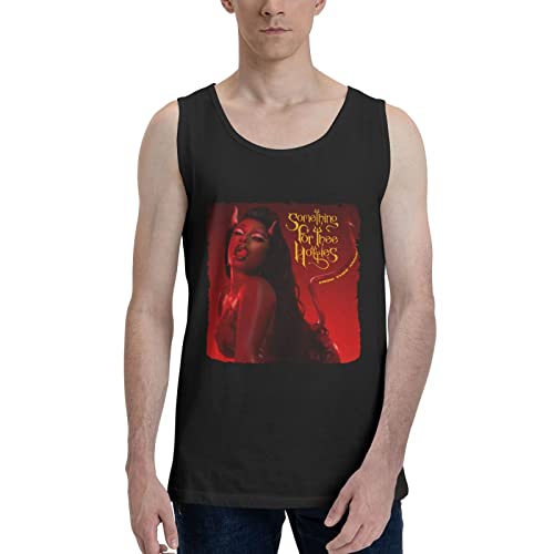 Megan And Thee Or Stallion Opposite Day Tank Tops Men Gym Shirts Undershirt Workout Tank Tops Black Large #TOP9