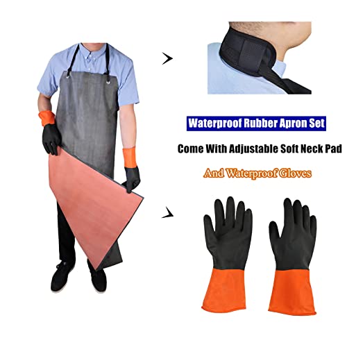Tonling 21345001 Rubber Apron Waterproof thumb #1