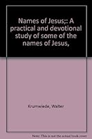Names of Jesus B000860A4M Book Cover