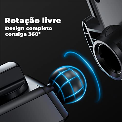 Joyroom JR-OK3 Car Phone Holder – Dashboard & Windshield Mount – Black 360° Rotation | Telescopic Arm | One-Hand Operation Fits 4.0–7.0″ Phones | Strong Suction | Stable Driving | 12 Months Warranty