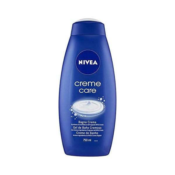 Nivea Bath Cream Body Wash, Creme Care Original Scent 25.36 Ounce