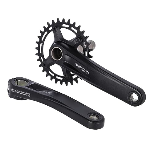 Pédalier SHIMANO FC-MT510-1 rigide et précis en aluminium 2 pièces