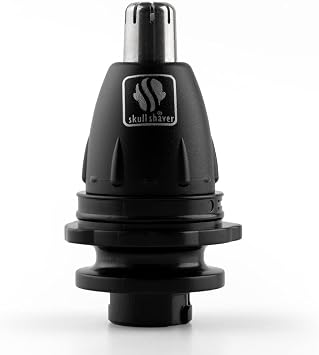Skull Shaver Pitbull Foil Shaver & Nose Trimmer Attachments - Easy Hair Removal - Stainless Steel Blades - Wet & Dry Compatible - Compatible with Pitbull, Palm & Butterfly Kiss Shavers