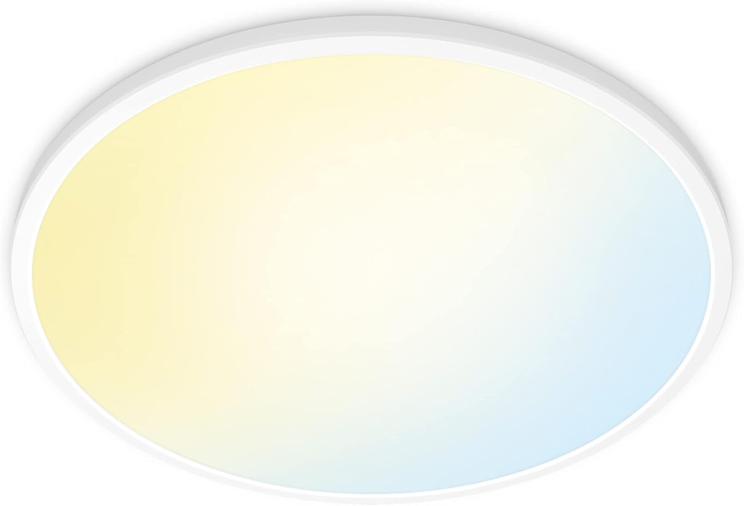 WiZ Tunable Superslim Good Linked WiFi Ceiling Mounted Gentle [Warm to Cool White – 22 Watts] App Management for House Lighting, Livingroom, Bed room.