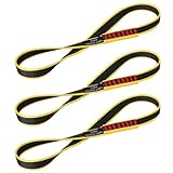 VFKENA 18MM Nylon Climbing Sling Runner 23KN CE2008/EN566 Rock Climbing Webbing Straps for Rock Climbing, Rappelling, Swing, Yoga Hammock etc (30cm/ 24inch |Pack of 3)