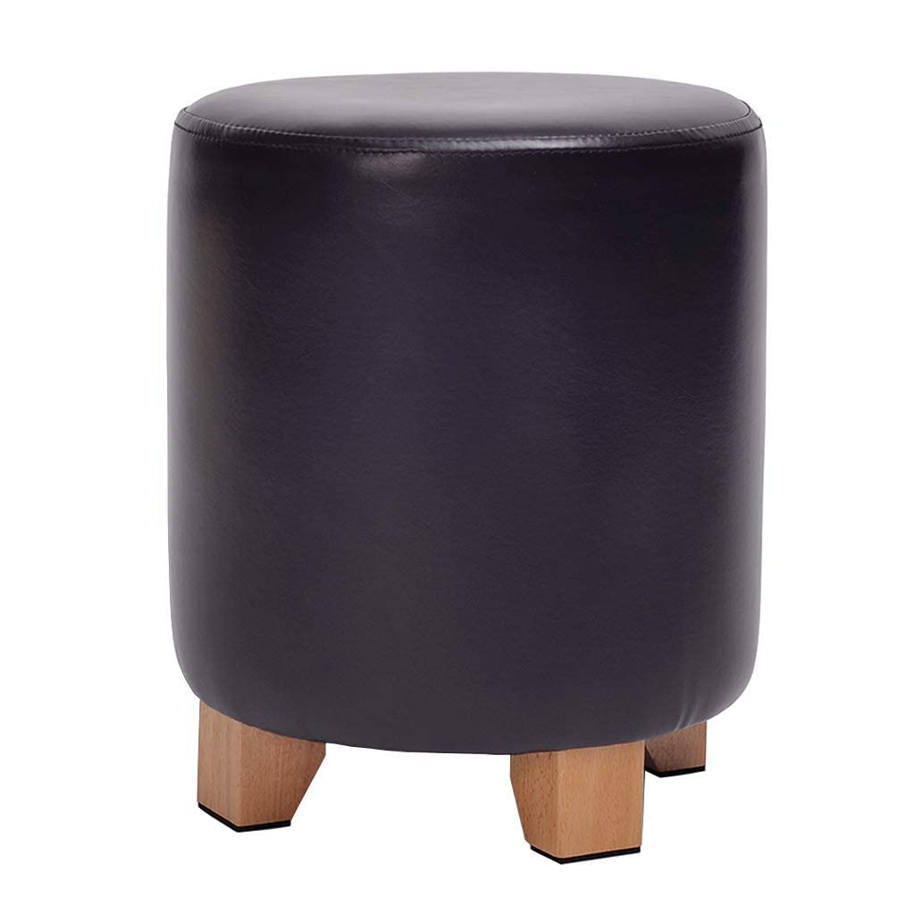 Taburete impermeable de madera maciza contra manchas en salón 6