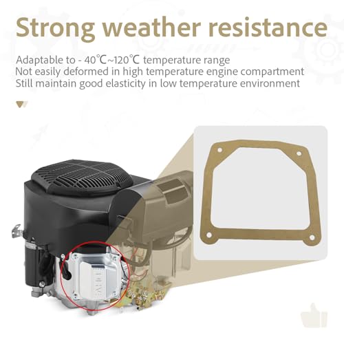 Image of (2 Pack) Replace Kohler 7000 Cover gaskets These fit The 7000 Model Engines with Stamped Steel Valve Covers