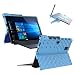 Gumdrop Droptech Case Designed for Dell Latitude 5285 and Latitude 5290 2-in-1 Laptop for Commercial, Business and Office Essentials - Light Blue, Shock Absorbing, Rugged, Extreme Drop Protection