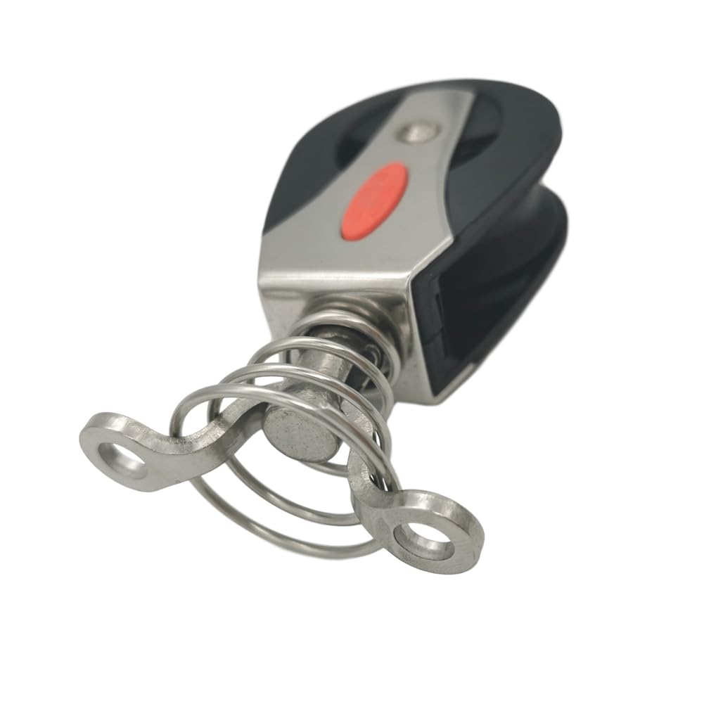 Poulie Pivotante en Acier Inoxydable Roulement Nylon pour Bateau Marine Accastillage