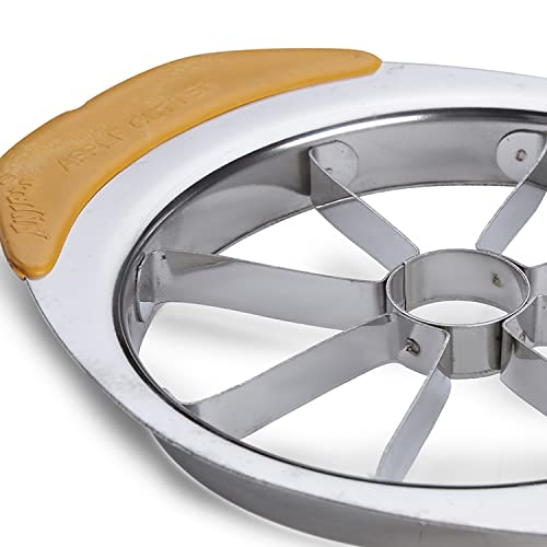 Image of Anjali A.01 Stainless Stainless Steel Apple Cutter with 8 Blades - Effortlessly Slice and Core Apples, Enhance Your Kitchen with This Fruit Slicer - Perfect for Home Use