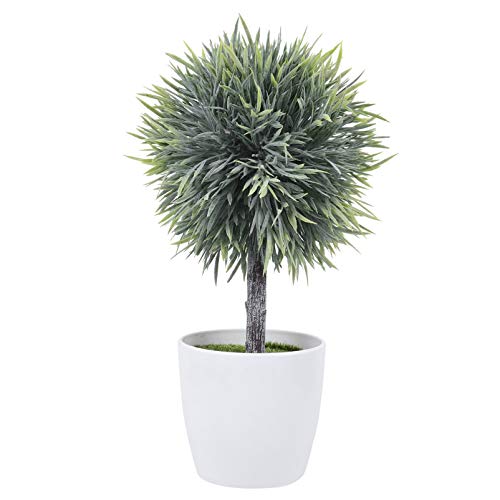 Hemoton Artificial Plant Simulation Bonsai Fake Desk Plant Decor for Home Office Bar