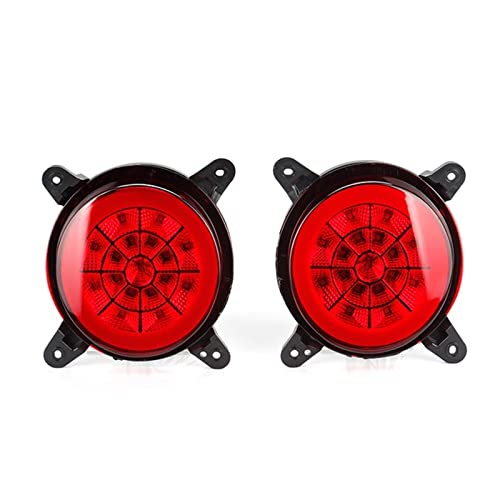 Luci Antinebbia Anteriori 2PCS LED Riflettore Posteriore Lampada per Grand I10 2017 2018 Fendinebbia Posteriore Luce di Guida Lampada di Frenata Fanale Posteriore 12V (Colore : B)