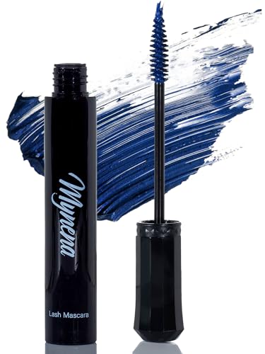 Image of Mynena Blue Waterproof Lash Tubing Mascara | Smudge-Proof Flake-Free Long Lasting Lightweight Eyelash Extension Effect | Lengthening Defining Curling Buildable Formula Eye Makeup