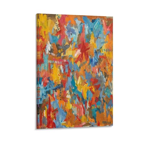 JIANPIN Jasper Johns Small False Start Canvas Printing