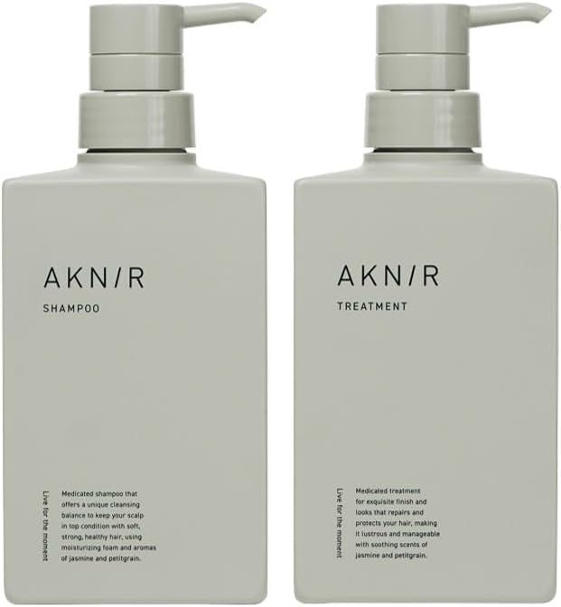 AKN/R アクニー 薬用ヘアシャンプー＆トリートメントセット　梨花プロデュース Amazon | AKNIR アクニー 薬用ヘアシャンプー トリートメント セット