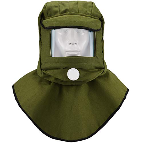 Holulo Sand Blasting Cap Shawl Cap Sandblaster Mask Anti-Dust Hood Protective Gear Safety Mask #TOP1