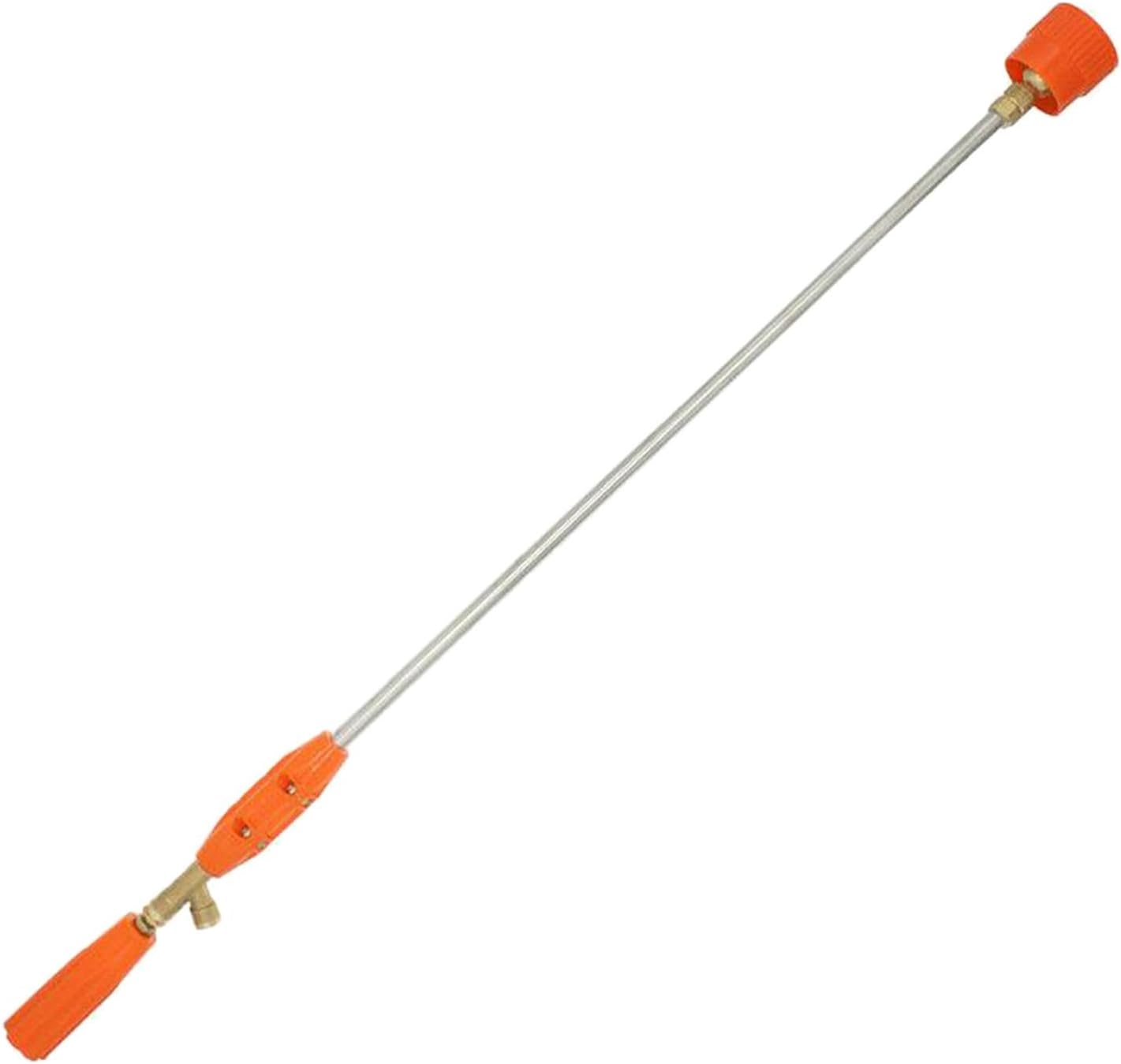 Qianly Pressure Washer Wand Sprayer Agricultural Sprayer Steel Nozzle Watering Wand Fittings Spraying Rod Lance for Farming Cleaning Tool, 90cm