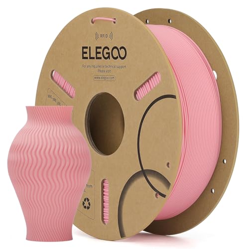 Image of ELEGOO RFID PLA 3D Printer Filament 1.75mm Pink 1KG