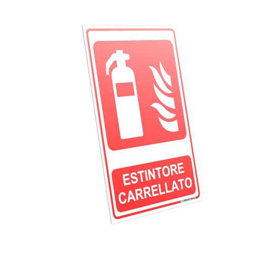 Adatto a diversi ambienti: Questo segnale è indicato per aziende, magazzini, capannoni, officine, laboratori, depositi, aree produttive, parcheggi coperti, corridoi tecnici e spazi in cui è necessario segnalare chiaramente un estintore carrellato. La grafica in stile segnaletico rende il cartello facilmente riconoscibile e aiuta a orientare personale, addetti e visitatori. È particolarmente utile nei luoghi dove la rapida individuazione del dispositivo è importante.