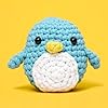 The Woobles Crochet Kit for Beginners - Easy Arts and Crafts Knitting & Crochet Animals Kit As Seen On Shark Tank - Pierre The Penguin #1