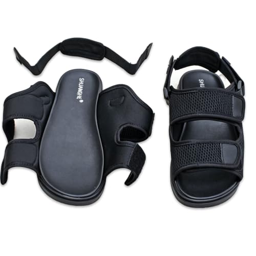 Sandalias hombre extra anchas ortopédicas y antideslizantes para mayores