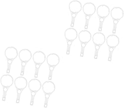 generic 20 Pçs 10 Chave Doméstica Vasilha De Ferramenta De Plástico Para Cartucho Filtro De Água Purificador Osmose Chave Inglesa Reversa