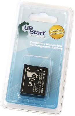2 Pack - Digital Camera Battery and Charger Replacement for Panasonic Lumix DMC-TZ1 - Compatible with Panasonic CGA-S007A (1000mAh 3.7V Lithium-Ion)