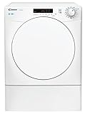 CSEV9DF-80 9kg Freestanding Vented Tumble Dryer – White, Large Capacity, Sensor Drying, Reverse Action, Easy Iron, Energy Saving, Delay Start