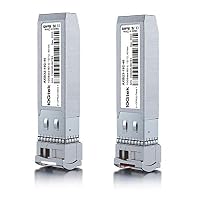 10Gtek a Pair of 10G SFP+ Bidi Transceiver, 10GBase-BIDI 1270nm/1330nm SMF, bis zu 40 km, Kompatibel für Cisco SFP-10G-BXD-I/SFP-10G-BXU-I, Ubiquiti UniFi, Mikrotik, Netgear, Open Switch – Ansicht 2