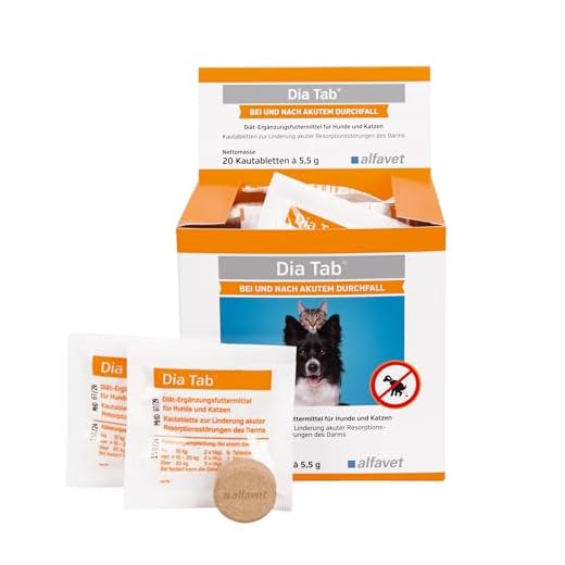 alfavet Dia Tab gegen Durchfall bei Tieren