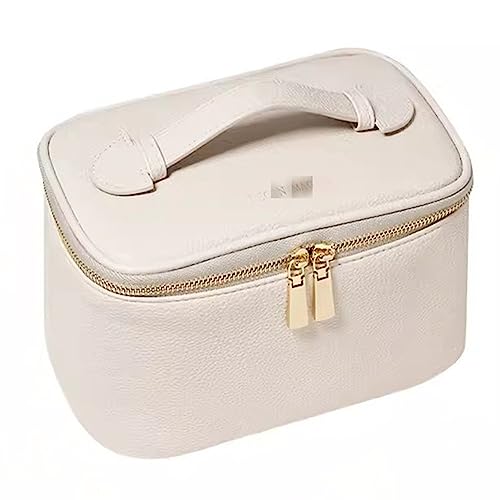 Borsa Cosmetica da toilette da viaggio cosmetica portatile femminile Colore: bianco Size: 22.5x13.5x13.5cm