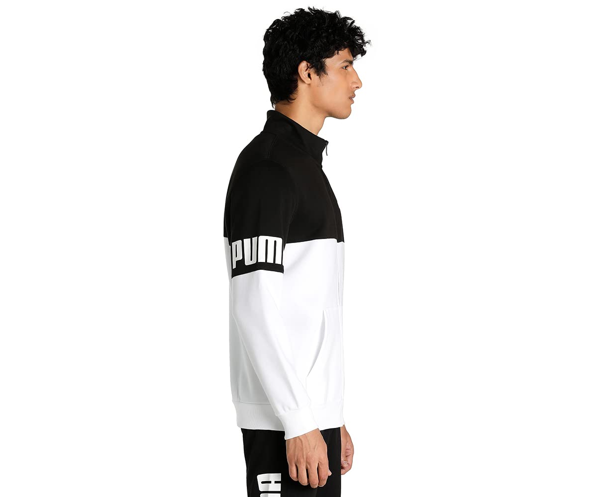 PUMA Puma Power Colorblock Suit Fl Cl Tuta in poliestere Uomo (Pacco da 1)