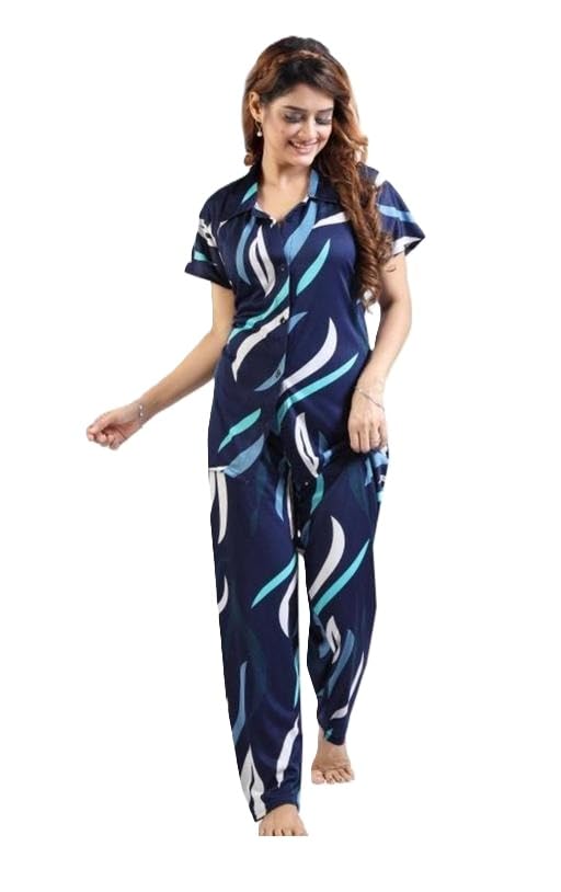 Sleep Well Sarina Nightsuit for Women | Trendy Stylish Night Set | Soft Comfortable Sleep for Women Daily Use-picture-17