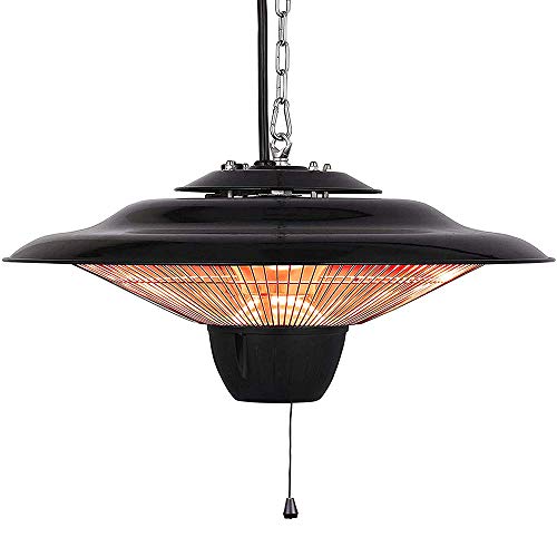 Outdoor-Heizung Terrasse Hänge elektrische Heizung, Decken-Heizung für Balkon, Terrasse Heizstrahler Heizpilz Garten Home Office Steh-,