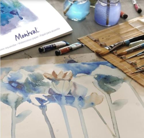 Papier aquarelle Canson Montval grain fin format A6 300g - 4