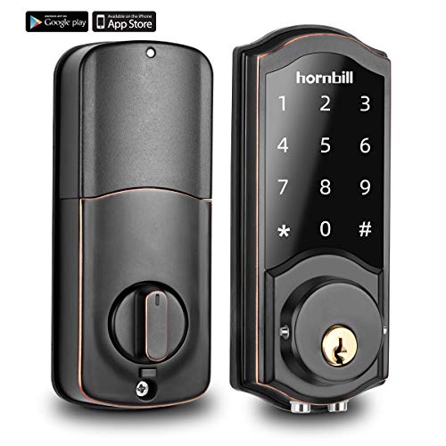 Keyless Entry Door Lock Deadbolt, Smart Lock Front Door, Electronic Door Locks