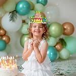 36 Pack Birthday Crowns for Kids Colorful Paper Party Hats Birthday Crown Set for Teachers Students Classroom - Image 3