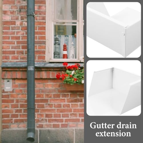 Bloc anti-éclaboussures DOITOOL pour gouttière robuste et durable - 8