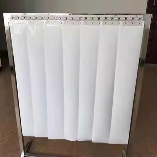 Welding Protection Curtain, 1.2m x 2m PVC Strip Door, Anti-Arc Eye Shield for Electric Welding, Durable Safety Barrier, Heavy-Duty PVC Welding Screen