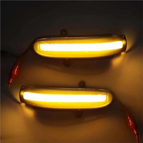 Intermitentes dinámicos LED de espejo para Mercedes Benz Clase C W203 S203 2001-2007 4