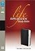 NIV, Life Application Study Bible, Second Edition, Bonded Leather, Black, Red Letter Edition, Indexed