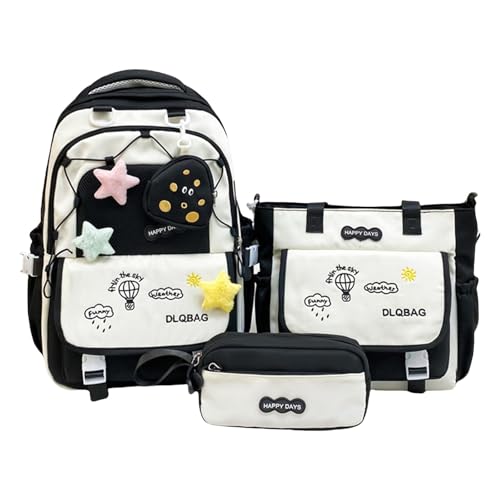 Mochilas Escolares Primaria Niña Mochila con Bolsa Merienda Bolsas Chica