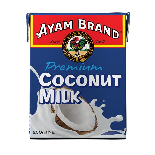 AYAM BRAND Imported Premium Coconut Milk 200ml,Multicolor,Small