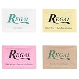 Variety Pack Sweeteners - Assorted mix for Tea, Coffee & Beverages – Includes Saccharin, Sucralose, White Sugar & Raw Brown Turbinado – Convenient, Individually Wrapped Packets (400 Count Total)