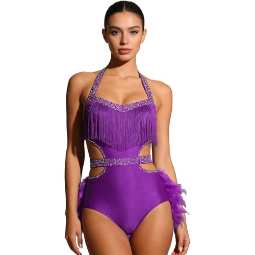 Justaucorps danse avec strass pour sublimer votre silhouette au bal