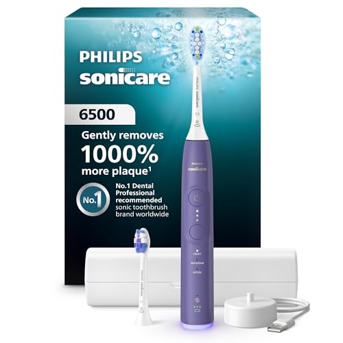 Philips Sonicare 6500 Series Electric Toothbrush - Next-Generation Sonicare Technology, Pressure...