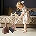 PRETYZOOM Cartoon Children's Broom and Dustpan Set Small Size Plastic Kids Housekeeping Cleaning Tools for Home Use Toddler Accessories 1 Set
