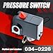 Pressure Switch Compatible with Industrial Air Porter Cable Air Compressors 105 to 135 psi 4 Port Replace for 034-0226