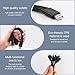 10 In 1 Charger Cable USB Universal Multifunctional Phone Multi Charging Cables for Many Adapters Compatible with Samsung LG Huawei ZTE and Sony Ericsson Nokia PSP USB Charging Cables